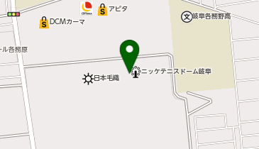 麺めん アピタ各務原店の地図画像