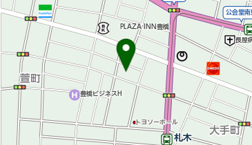 魚善の地図画像