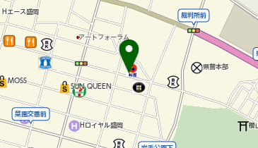 小料理 椛の地図画像