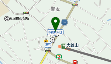 養老乃瀧 大雄山店の地図画像