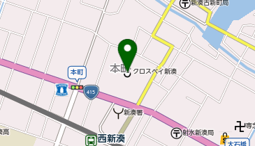 ダービーの地図画像