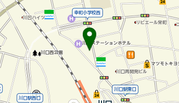 肉汁餃子のダンダダン 川口店の地図画像