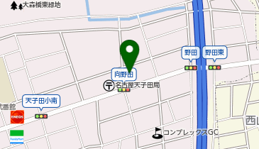 コリアンダイニング 南伊の地図画像