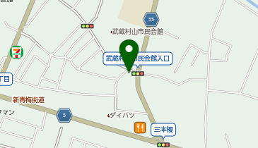 やきとり居酒屋 大蔵の地図画像