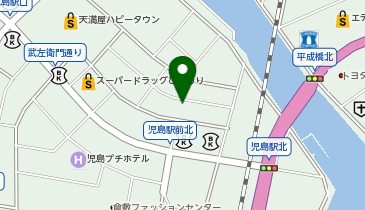 創作料理 結の地図画像