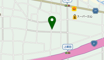 エレファンズカフェの地図画像