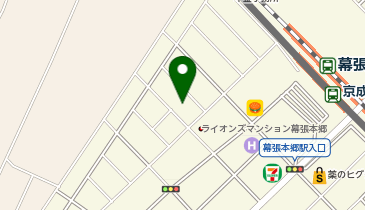 花見川 大富の地図画像