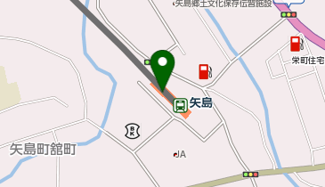駅カフェ おばこの地図画像