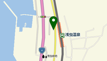 浅虫コリドーの地図画像
