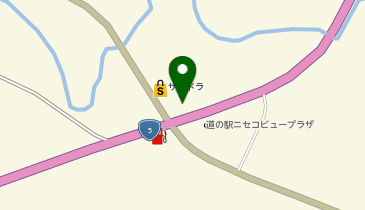 The POW BAR cafeの地図画像