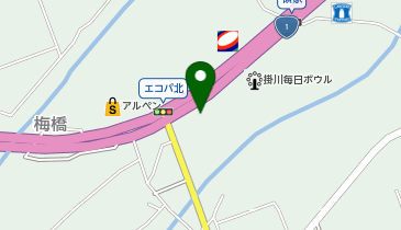 上州もつ次郎 掛川店の地図画像