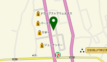 CAFE 186 松江店の地図画像