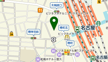 ダフネ珈琲館 エスカ店の地図画像