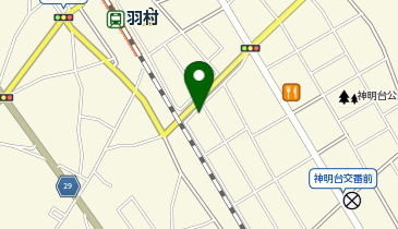 Thai food OKURAの地図画像