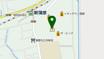 かつさと 新蒲原駅前店の地図画像