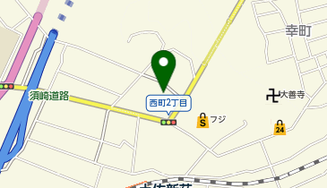 パネッテ フジ須崎店の地図画像