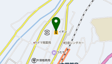 ベーカーシェフ イオン木曽福島店の地図画像