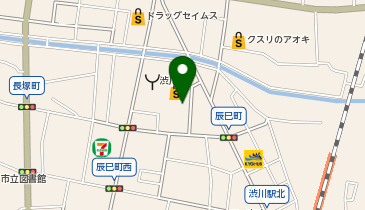 ベーカーシェフ ベルク渋川店の地図画像