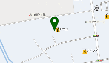 ベルナール ピアゴ上岡田店の地図画像