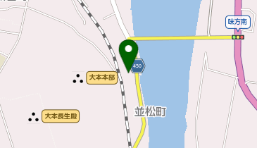 純和風料理旅館 現長の地図画像