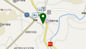 高千穂寿司処 竹心の地図画像