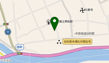 川上食堂の地図画像