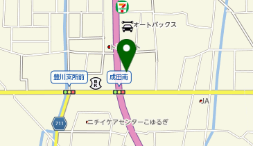 日乃屋カレー 小田原成田店の地図画像