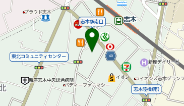 和BAL-KITCHENの地図画像