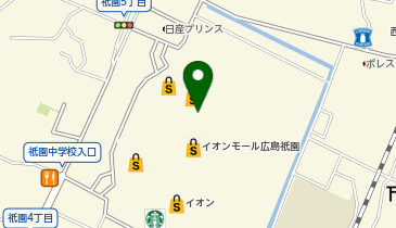 ビスヌ 広島店の地図画像