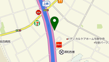 インドカレーの夢彩の地図画像
