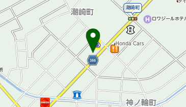 十割そば みかわの郷の地図画像