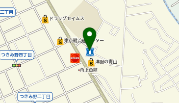 生そば あずま つきみ野店の地図画像