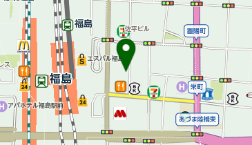 FIFTY FIVEの地図画像