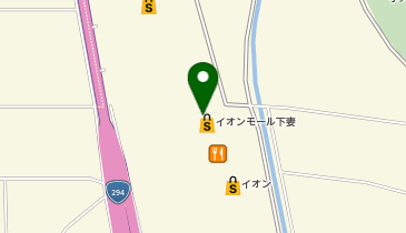 富久楼 イオンモール下妻店の地図画像