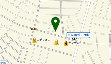 献立謳歌 おひるの地図画像