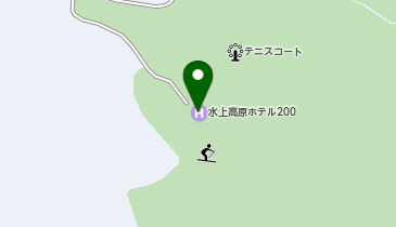 レストラン藤原の地図画像