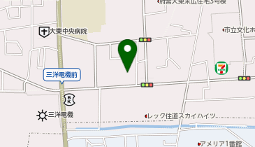 オークラの地図画像