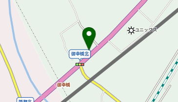 オカモト☆タンメン。 愛知川店の地図画像