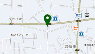 串焼き 居酒屋 ながさわの地図画像