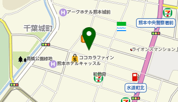 熊本黒酢チキン南蛮専門店 たかもとや 上通店の地図画像