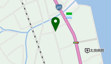 次郎長ラーメンの地図画像