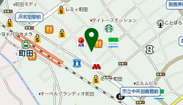 鉄板Hereの地図画像