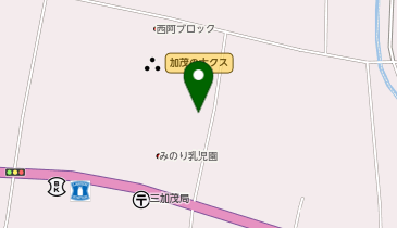 cafeよしいの地図画像