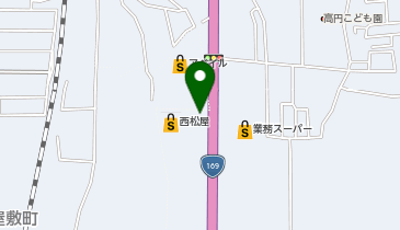 バーガーキング奈良古市店の地図画像