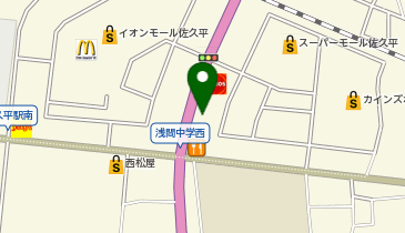 がってん寿司 佐久平店の地図画像