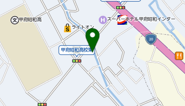 甲州地どり 鶏焼の幸修の地図画像