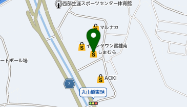 喫茶珈琲店ピノキオ富雄南店の地図画像