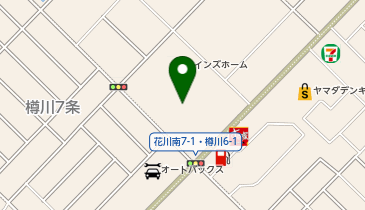 レッツゴーカレービッグハウス花川店の地図画像