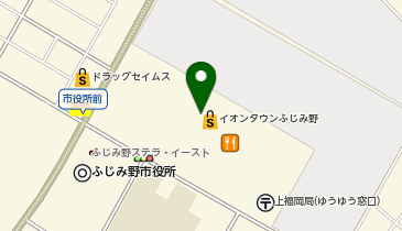 インド・アジアン料理ダナパニイオンタウンふじみ野店の地図画像