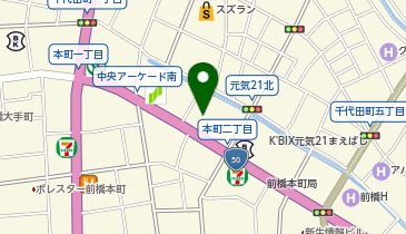 BLUEBOTTLECOFFEE白井屋カフェの地図画像